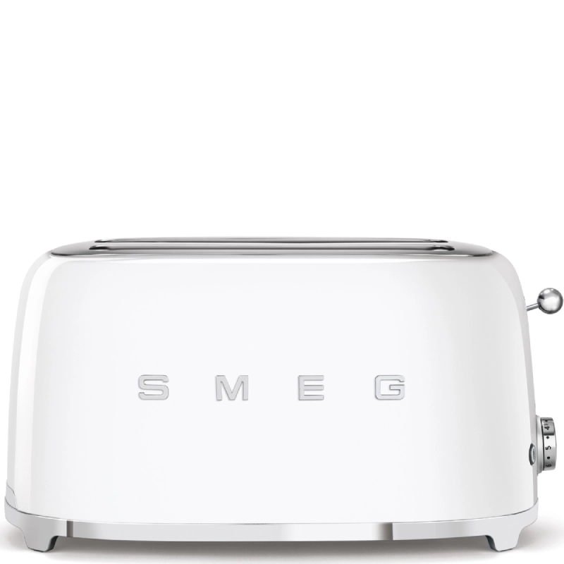 Toster na 4 kromki Smeg Biały - White