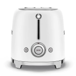 Toster na 2 kromki Smeg Biały mat - White matt