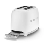 Toster na 2 kromki Smeg Biały mat - White matt