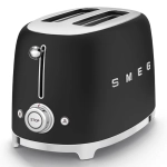 Toster na 2 kromki Smeg Czarny mat - Black matt
