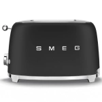 Toster na 2 kromki Smeg Czarny mat - Black matt