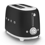 Toster na 2 kromki Smeg Czarny mat - Black matt