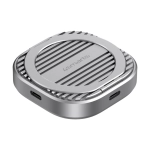 Obudowa magnetyczna na dysk SSD z podpórką 4smarts Srebrna - Silver