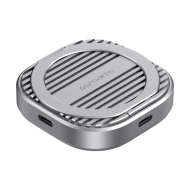 Obudowa magnetyczna na dysk SSD z podpórką 4smarts Srebrna - Silver