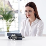 Obudowa magnetyczna na dysk SSD z podpórką 4smarts Srebrna - Silver