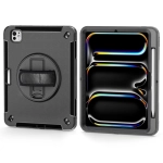 Etui z uchwytem 4smarts Rugged Case Grip do Apple iPad Pro 11 2024 Czarne - Black