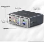 Ładowarka biurkowa 4smarts Lucid GaN Diy mode 300W Szara - Gray