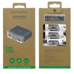 Ładowarka biurkowa 4smarts Lucid GaN Diy mode 300W Szara - Gray