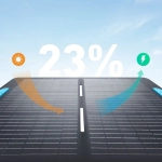 Panel solarny Anker Solix PS100 100 W Czarny - Black
