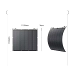 Panel solarny elastyczny Anker Solix FS20 900W 4 szt. Czarny - Black
