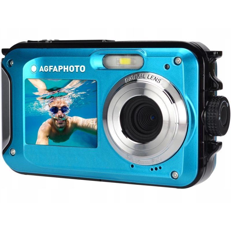 Aparat cyfrowy podwodny AgfaPhoto Realishot WP8000 Niebieski - Blue