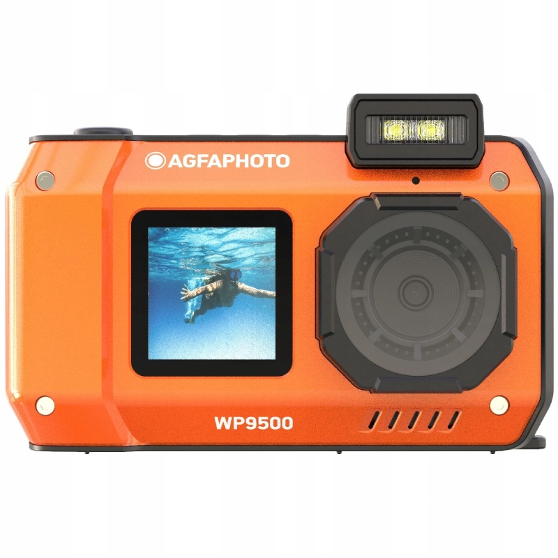 Aparat cyfrowy wodoszczelny AgfaPhoto Realishot WP9500 Pomarańczowy - Orange