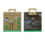 Kabel USB-C z adapterem MagSafe 4smarts ComboCord Szary - Gray