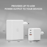 Ładowarka sieciowa 4smarts 65W Biała - White