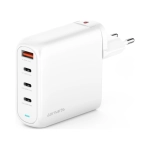 Ładowarka sieciowa z kablem zasilającym 4smarts Flex Pro 100 W Biała - White