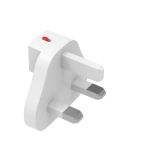 Zestaw adapterów podróżnych 4smarts Worldplug 3 szt. Biały - White