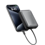 Powerbank ze zintegrowanym kablem Enterprise 4smarts 45 W 20000 mAh Szary - Gray