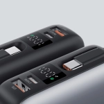 Powerbank ze zintegrowanym kablem Enterprise 4smarts 45 W 20000 mAh Szary - Gray