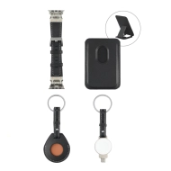 Zestaw akcesoriów do urządzeń Apple 4smarts 4 szt. Czarny - Black