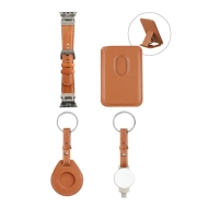 Zestaw akcesoriów do urządzeń Apple 4smarts 4 szt. Brązowy - Brown