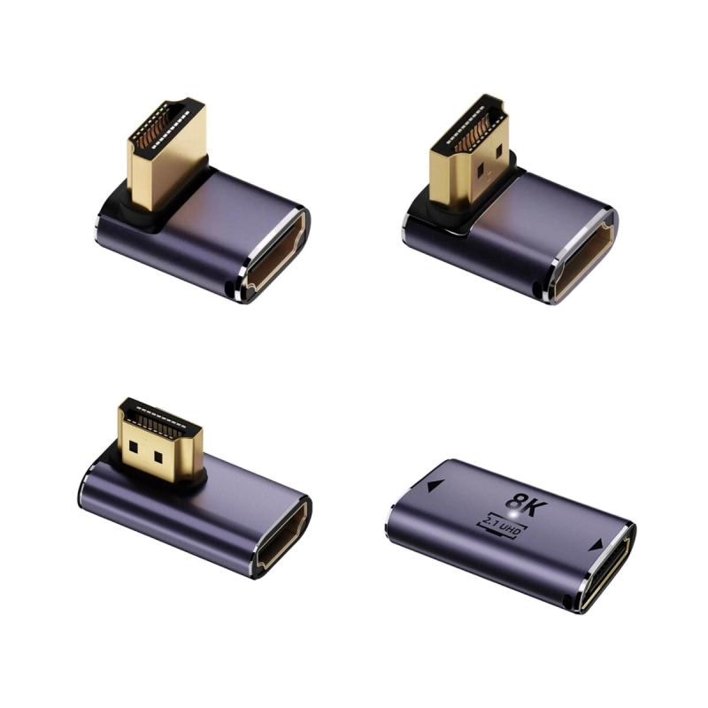 Zestaw adapterów HDMI 8K 4smarts 4 szt. Szary - Gray
