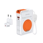 Ładowarka hybrydowa powerbank 6w1 4smarts Biała - White