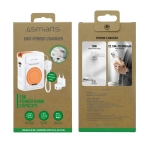 Ładowarka hybrydowa powerbank 6w1 4smarts Biała - White