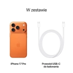 Zestaw Apple iPhone 17 Pro 1TB Kosmiczny pomarańcz - Cosmic Orange