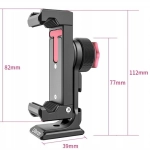 Uchwyt obrotowy na telefon Ulanzi ST-27 Czarny - Black