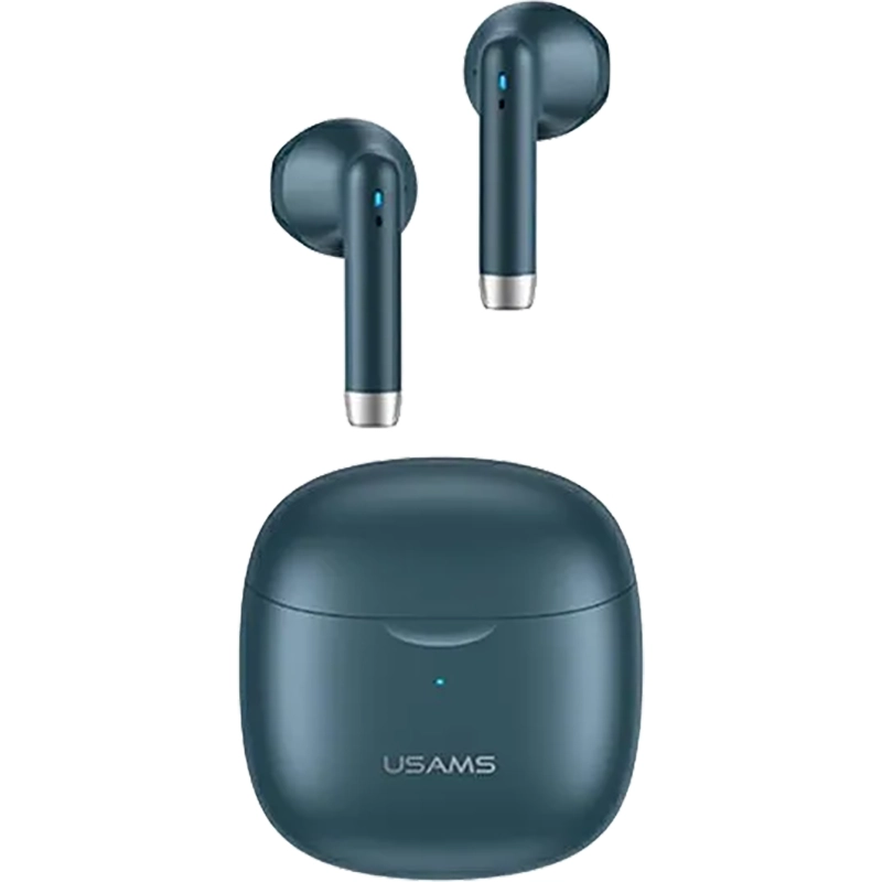 Słuchawki Bluetooth 5.0 TWS USAMS Granatowe - Dark blue