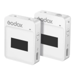 System mikrofonowy bezprzewodowy Godox MoveLink II M1 Biały - White