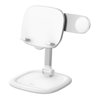 Stojak / uchwyt na telefon / tablet Baseus Seashell Biały - White