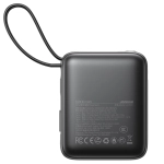 Powerbank z wbudowanymi kablami Joyroom 10000 mAh Czarny - Black