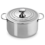 Garnki ze stali nierdzewnej Le Creuset 5 szt. Srebrne - Silver