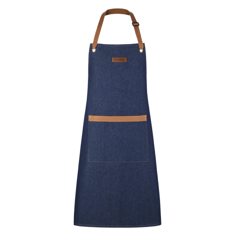 Fartuch kuchenny Le Creuset 80 x 70 cm Niebieski denim - Blue denim