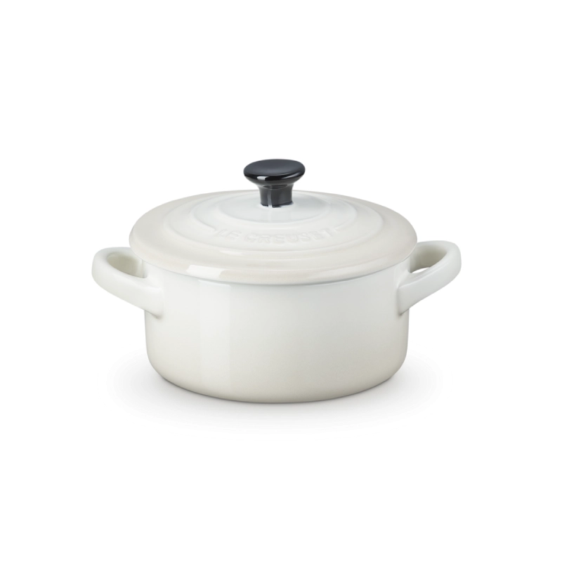 Naczynie z kamionki mini Le Creuset Białe - White