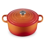 Brytfanna żeliwna Le Creuset 22 cm Płomienna czerwień - Flaming red