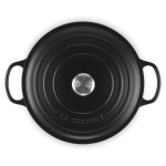 Brytfanna żeliwna Le Creuset 30 cm Czarny mat - Black matt
