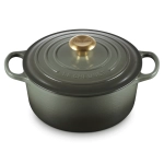 Brytfanna żeliwna Le Creuset 24 cm Zielonoszara - Thyme