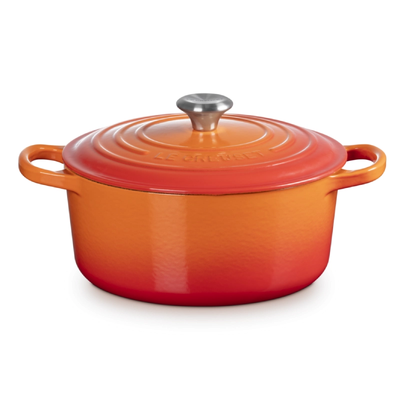 Brytfanna żeliwna Le Creuset 18 cm Płomienna czerwień - Flaming red