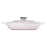 Garnek Gourmet ze zdobieniem Le Creuset 26 cm Różowy - Shell pink