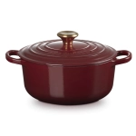 Brytfanna żeliwna Le Creuset 24 cm Karmazynowa - Garnet