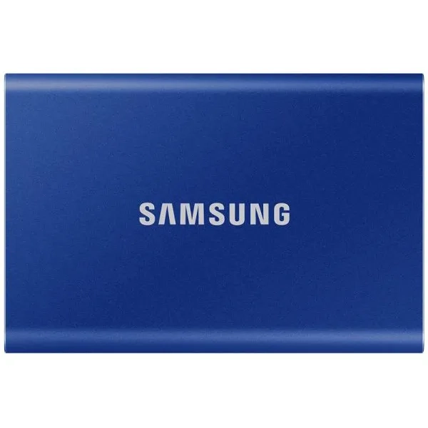 Dysk przenośny Samsung Portable SSD T7 USB 3.2 2 TB niebieski