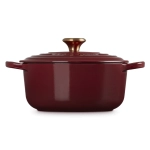 Brytfanna żeliwna Le Creuset 24 cm Karmazynowa - Garnet