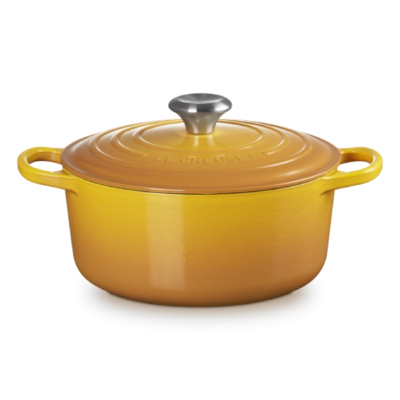 Brytfanna żeliwna Le Creuset 24 cm Żółta - Nectar yellow