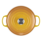Brytfanna żeliwna Le Creuset 24 cm Żółta - Nectar yellow