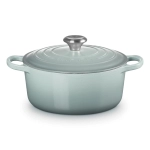 Brytfanna żeliwna Le Creuset 24 cm Morski niebieski - Sea salt blue