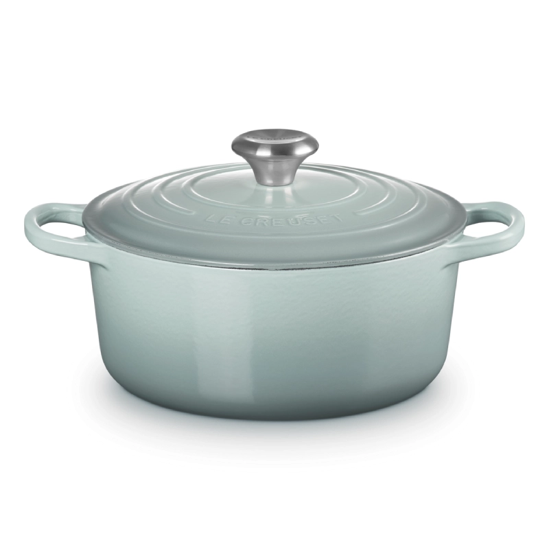 Brytfanna żeliwna Le Creuset 24 cm Morski niebieski - Sea salt blue
