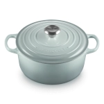Brytfanna żeliwna Le Creuset 24 cm Morski niebieski - Sea salt blue