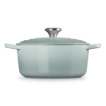 Brytfanna żeliwna Le Creuset 24 cm Morski niebieski - Sea salt blue